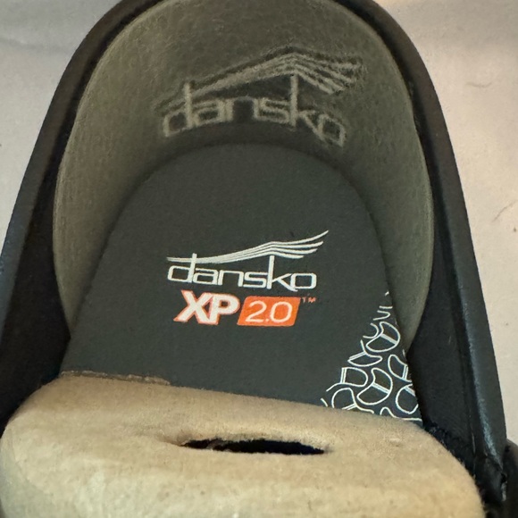 Dansko Brown Leather Mules Supportive Slip-On Clogs - Picture 7 of 12